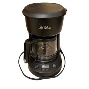 Mr Coffee 5 Cup Black Programmable Coffee Maker Model BVMC PC05BL1